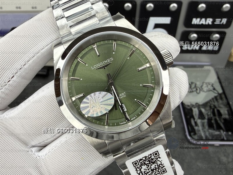 浪琴康卡斯悦动复刻表怎么选？AF厂2824和2892机芯深度对比，200元差价到底值不值？ | 奈斯探表