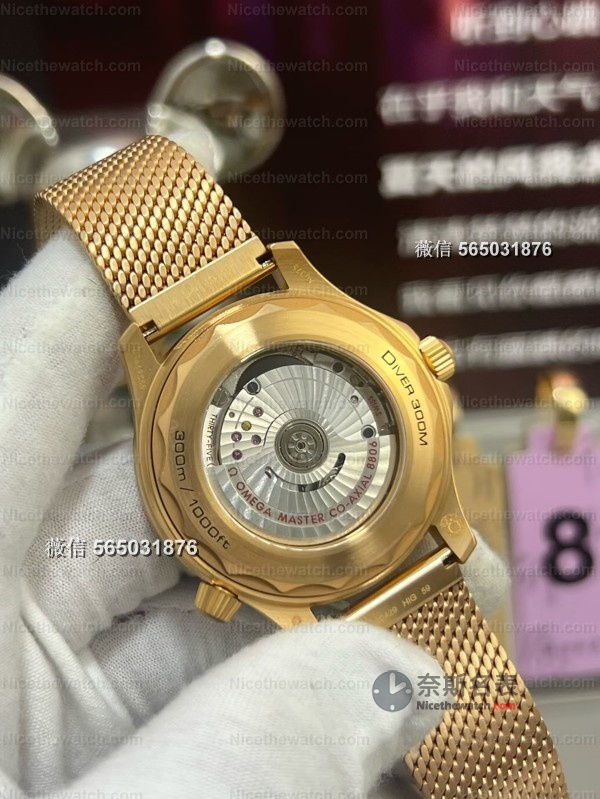 VS工厂复古青铜金海马300深度评测：丹东8806机芯+红金配色值不值得入手？ | 奈斯探表