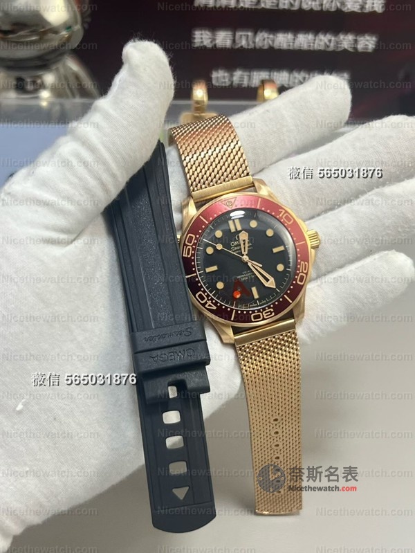 VS工厂复古青铜金海马300深度评测：丹东8806机芯+红金配色值不值得入手？ | 奈斯探表