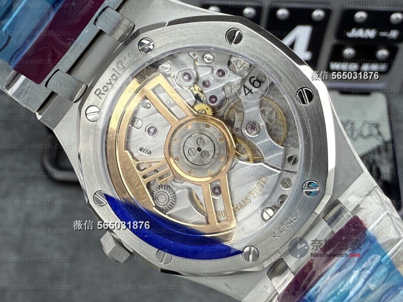 VS厂皇家橡树15500蓝盘评测：丹东4302一体机芯能否撼动APS地位？ | 奈斯探表