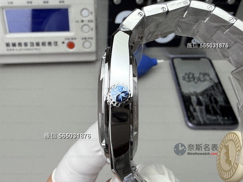 PPF厂纵横四海4500V新版开箱：玫瑰金自动陀+一体机芯，蓝盘颜值直接拉满，看完想剁手！ | 奈斯探表