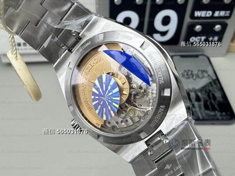 PPF厂纵横四海4500V新版开箱：玫瑰金自动陀+一体机芯，蓝盘颜值直接拉满，看完想剁手！ | 奈斯探表