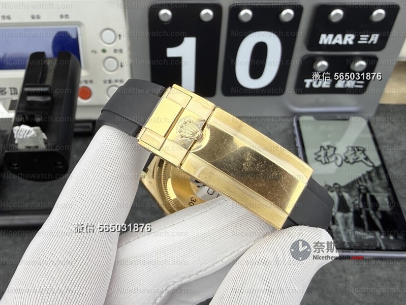 蒂芙尼蓝的诱惑：VS 厂劳力士迪通拿蒂芙尼蓝 M126518LN-0014 深度上手体验 | 奈斯探表