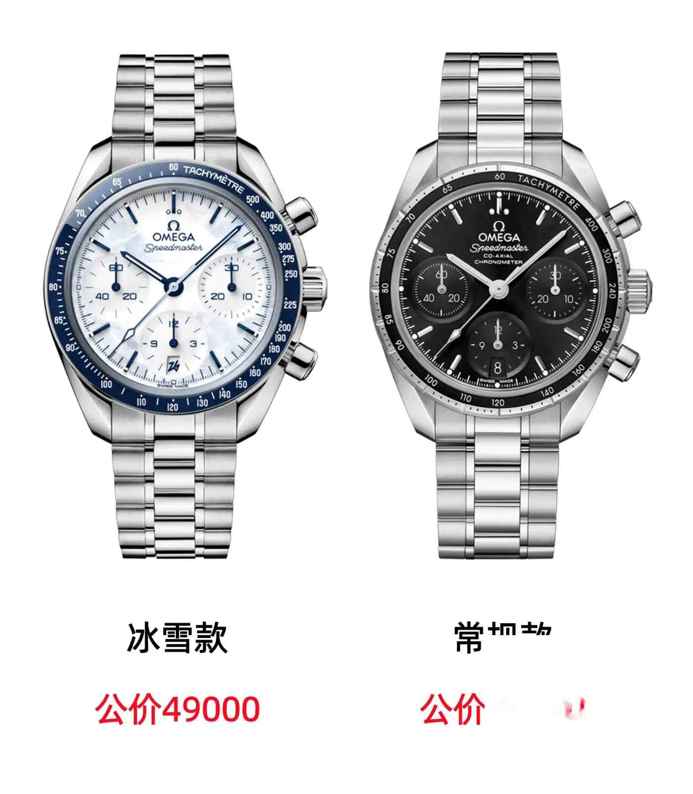 4万级封神！欧米茄冰雪超霸登场，米兰冬奥会特别款颜值炸裂 | 奈斯探表