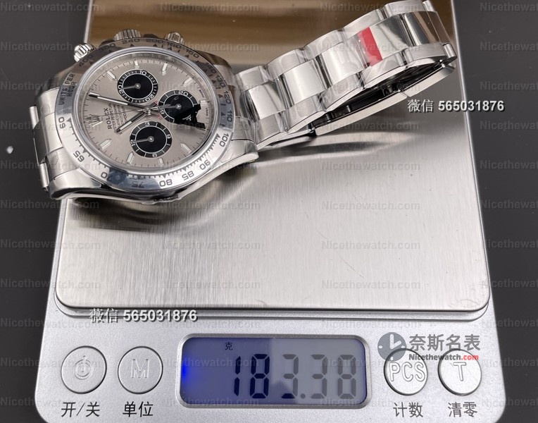 VS厂白金迪通拿V3版实测：184克配重+丹东4131机芯，这款灰迪值不值得冲？ | 奈斯探表