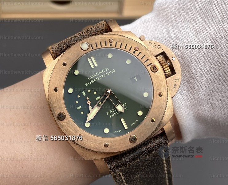 VS厂沛纳海PAM-382青铜表实测：一体P9000机芯加持，这才是硬汉腕表该有的样子 | 奈斯探表