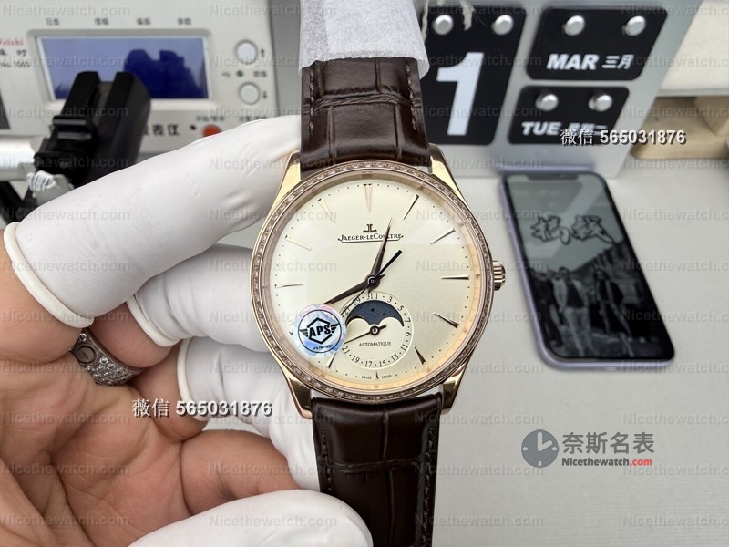 花了半个月深度体验APS厂积家月相大师，925机芯走时稳定度曝光，看完再决定要不要入手！ | 奈斯探表