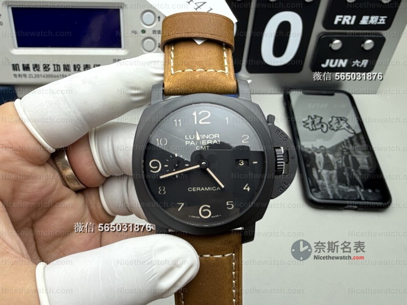 VS厂沛纳海441深度实测：P9001机芯升级后，这块黑陶瓷还香吗？ | 奈斯探表