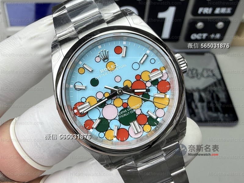 停产款保值率飙升！VS厂彩色气泡+莫兰迪新色对比评测，丹东3230机芯稳如原装 | 奈斯探表