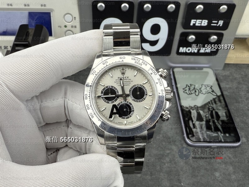 VS厂白金迪通拿V3版实测：184克配重+丹东4131机芯，这款灰迪值不值得冲？ | 奈斯探表