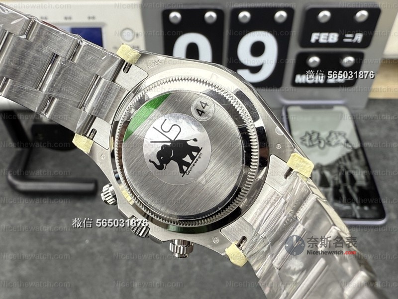 VS厂白金迪通拿V3版实测：184克配重+丹东4131机芯，这款灰迪值不值得冲？ | 奈斯探表