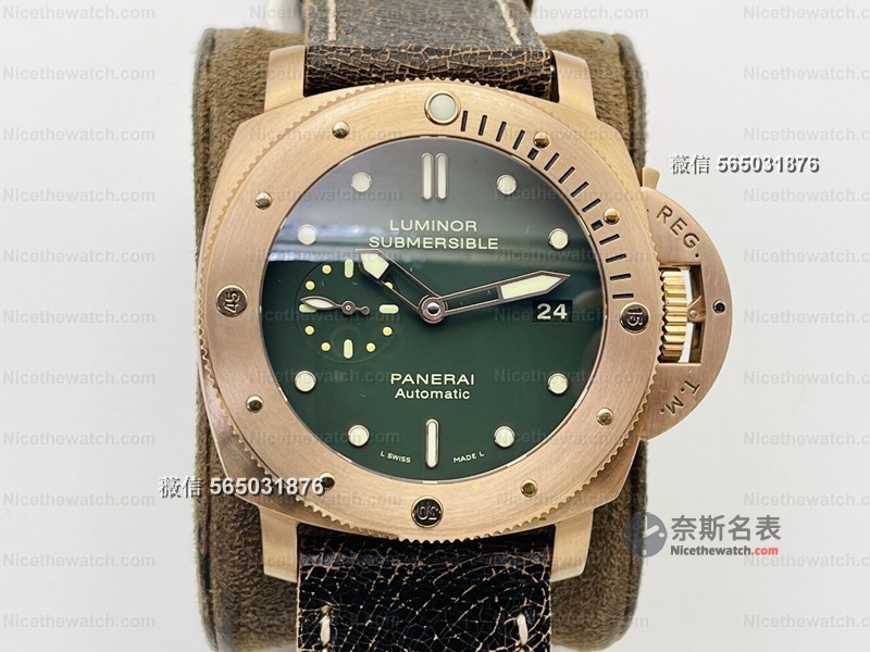 VS厂沛纳海PAM-382青铜表实测：一体P9000机芯加持，这才是硬汉腕表该有的样子 | 奈斯探表