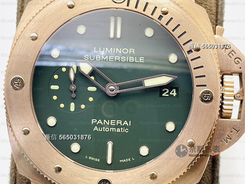 VS厂沛纳海PAM-382青铜表实测：一体P9000机芯加持，这才是硬汉腕表该有的样子 | 奈斯探表