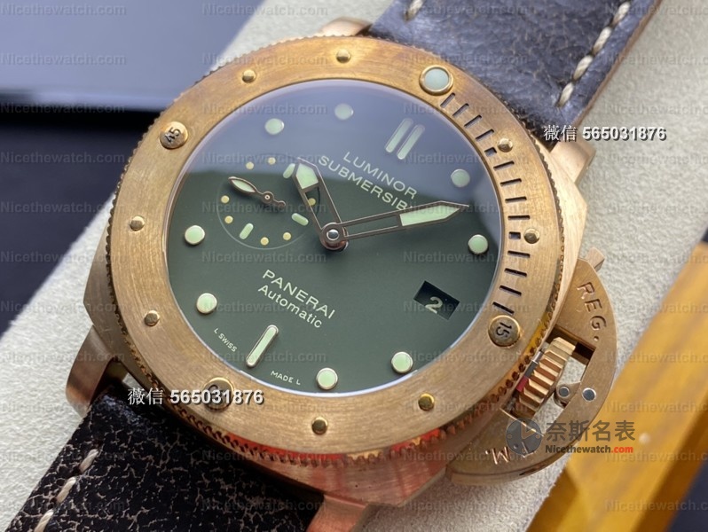 VS厂沛纳海PAM-382青铜表实测：一体P9000机芯加持，这才是硬汉腕表该有的样子 | 奈斯探表