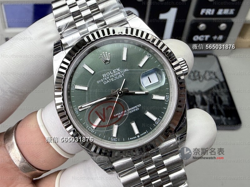VS厂劳力士薄荷绿日志V2版实测：丹东3235机芯到底稳不稳？三个月佩戴告诉你真相 | 奈斯探表