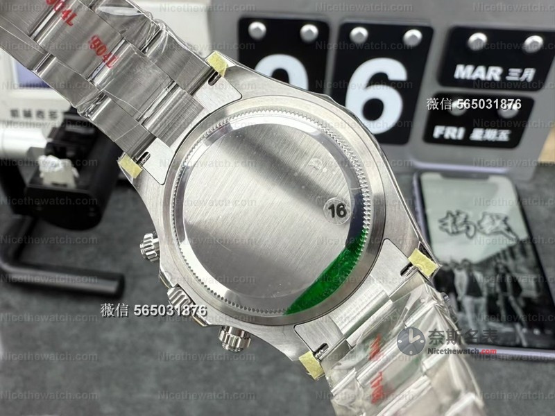 VS厂白熊猫迪通拿实测：丹东4131机芯72小时储能，细节还原度有多离谱？ | 奈斯探表