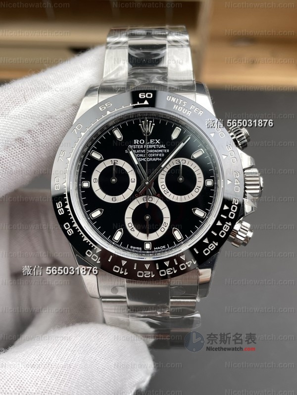 陶瓷圈掉色？小表盘放射纹？VS黑陶迪通拿拆解：铂金粉填充+哑光工艺，细节党看完放心冲 | 奈斯探表