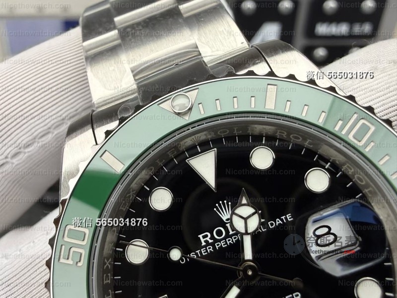 VS厂41mm绿水鬼实测：丹东3235机芯+70小时动力，这款复刻平替太顶了！ | 奈斯探表