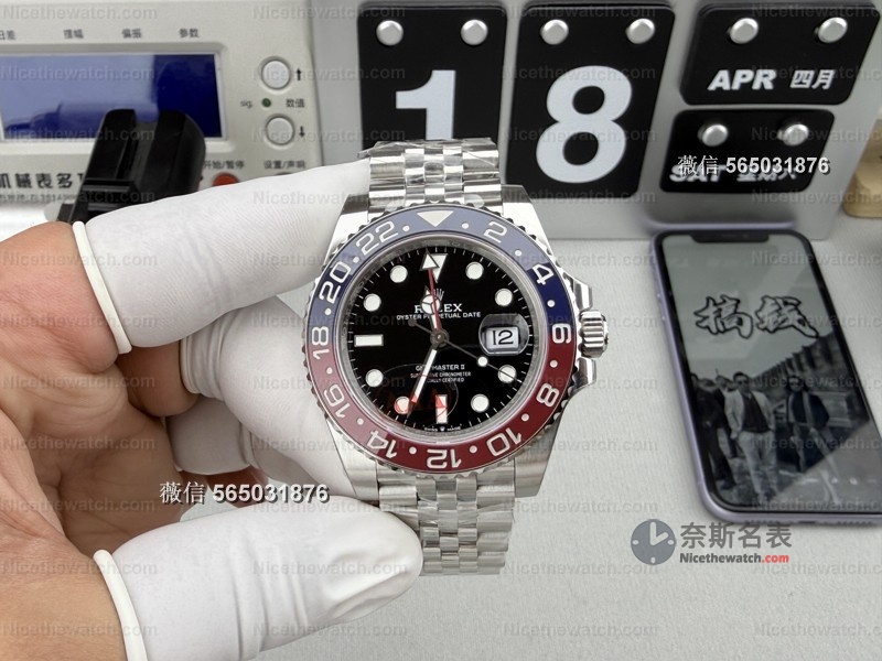 VS厂可乐圈复刻表实测：紫外变色陶瓷圈+丹东3285机芯，这款格林尼治真的顶！ | 奈斯探表