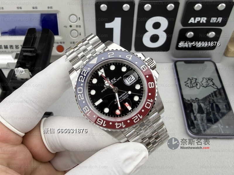 VS厂可乐圈复刻表实测：紫外变色陶瓷圈+丹东3285机芯，这款格林尼治真的顶！ | 奈斯探表