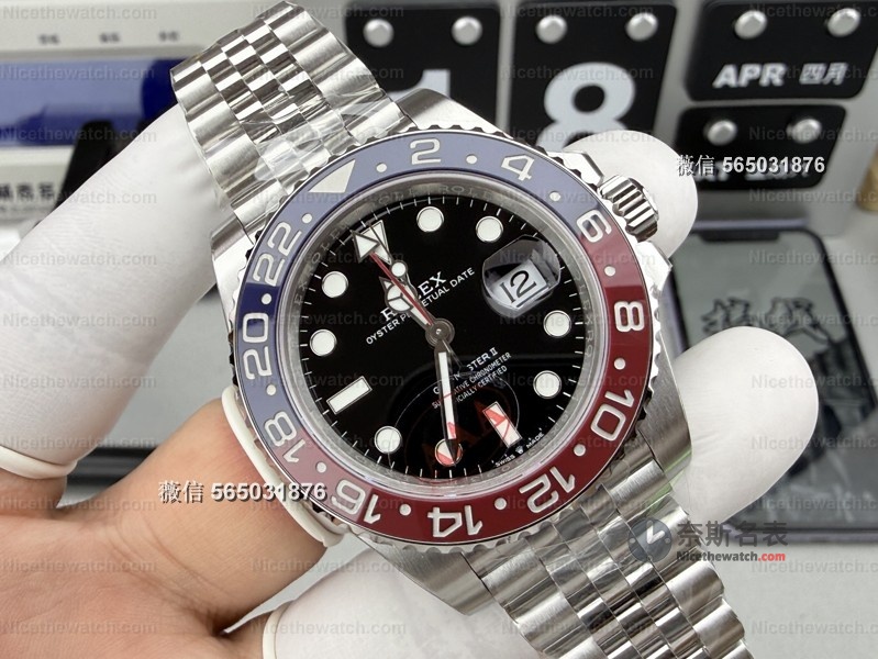 VS厂可乐圈复刻表实测：紫外变色陶瓷圈+丹东3285机芯，这款格林尼治真的顶！ | 奈斯探表