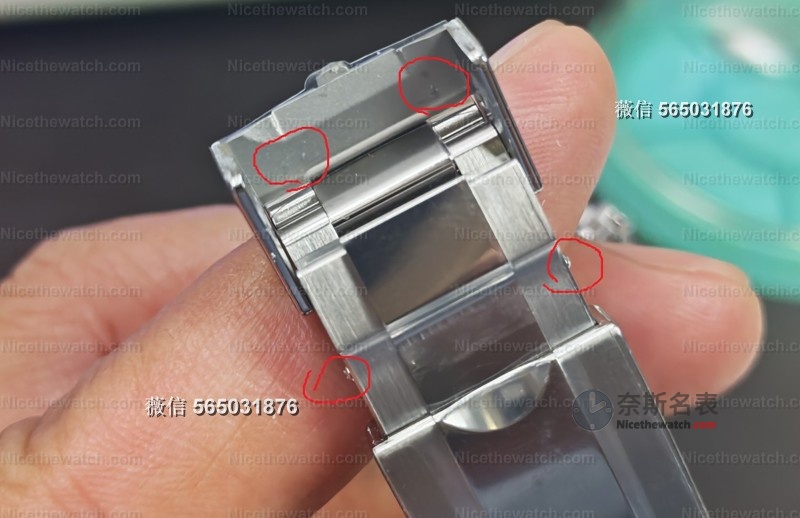 劳力士表扣内侧有划痕？老表友：这才是正品的"身份证"！ | 奈斯探表