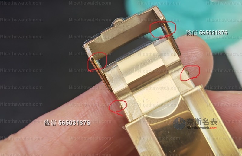 劳力士表扣内侧有划痕？老表友：这才是正品的"身份证"！ | 奈斯探表