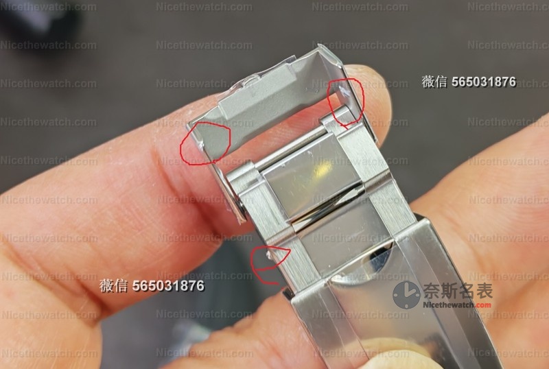 劳力士表扣内侧有划痕？老表友：这才是正品的"身份证"！ | 奈斯探表