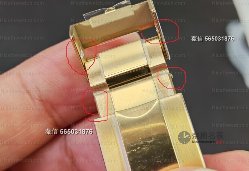 劳力士表扣内侧有划痕？老表友：这才是正品的"身份证"！ | 奈斯探表