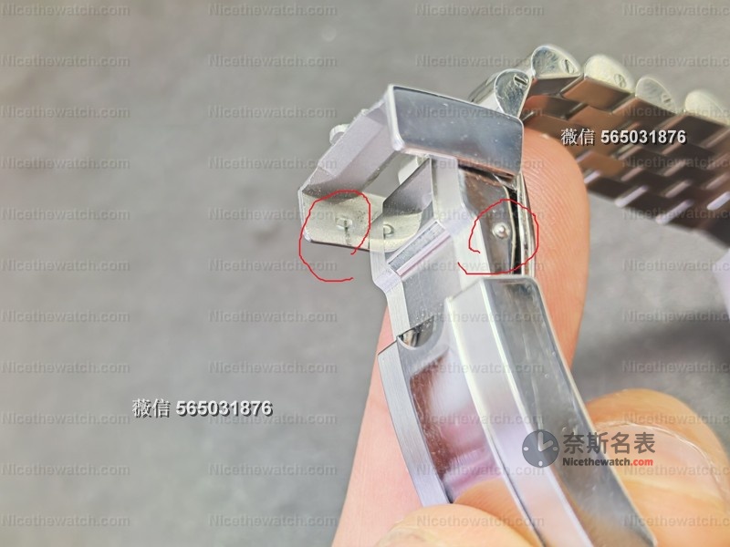 劳力士表扣内侧有划痕？老表友：这才是正品的"身份证"！ | 奈斯探表