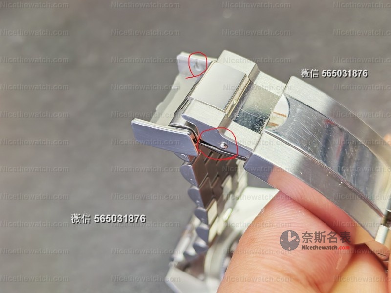 劳力士表扣内侧有划痕？老表友：这才是正品的"身份证"！ | 奈斯探表