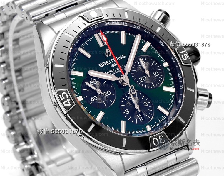 BLS厂百年灵RW5超级机械计时实测：这块"三色箭"真能硬刚原版？ | 奈斯探表