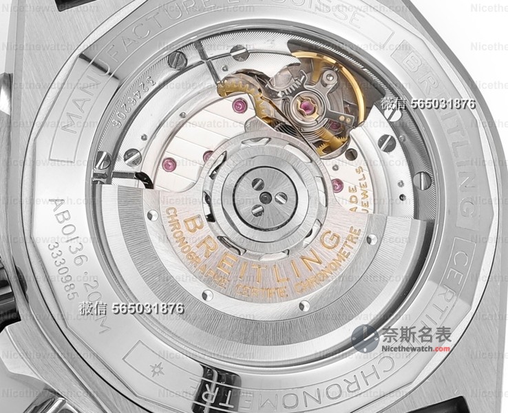 BLS厂百年灵RW5超级机械计时实测：这块"三色箭"真能硬刚原版？ | 奈斯探表