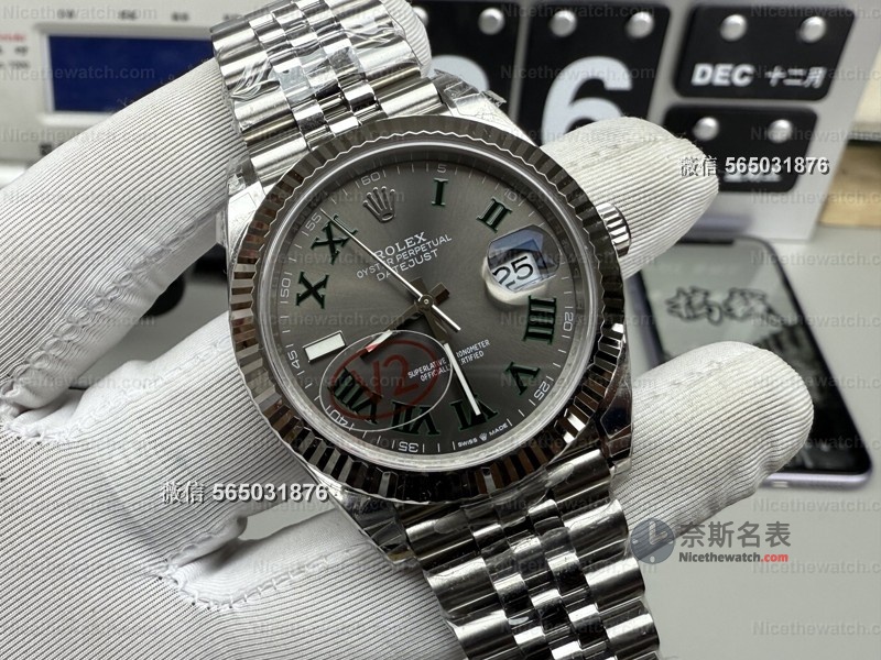 VS厂V2绿萝日志41mm深度评测：重量对版+丹东3235机芯，这次升级够不够硬核？ | 奈斯探表