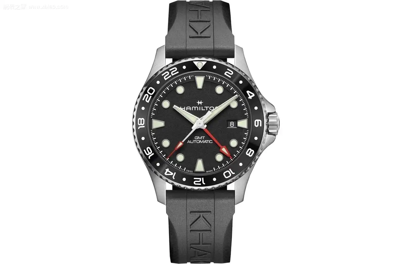 汉米尔顿推出三款全新水肺GMT 43mm:300米防水+陶瓷圈+80小时动储,1275瑞郎 | 奈斯探表 汉米尔顿推出三款全新水肺GMT 43mm:300米防水+陶瓷圈+80小时动储,1275瑞郎 | 奈斯探表