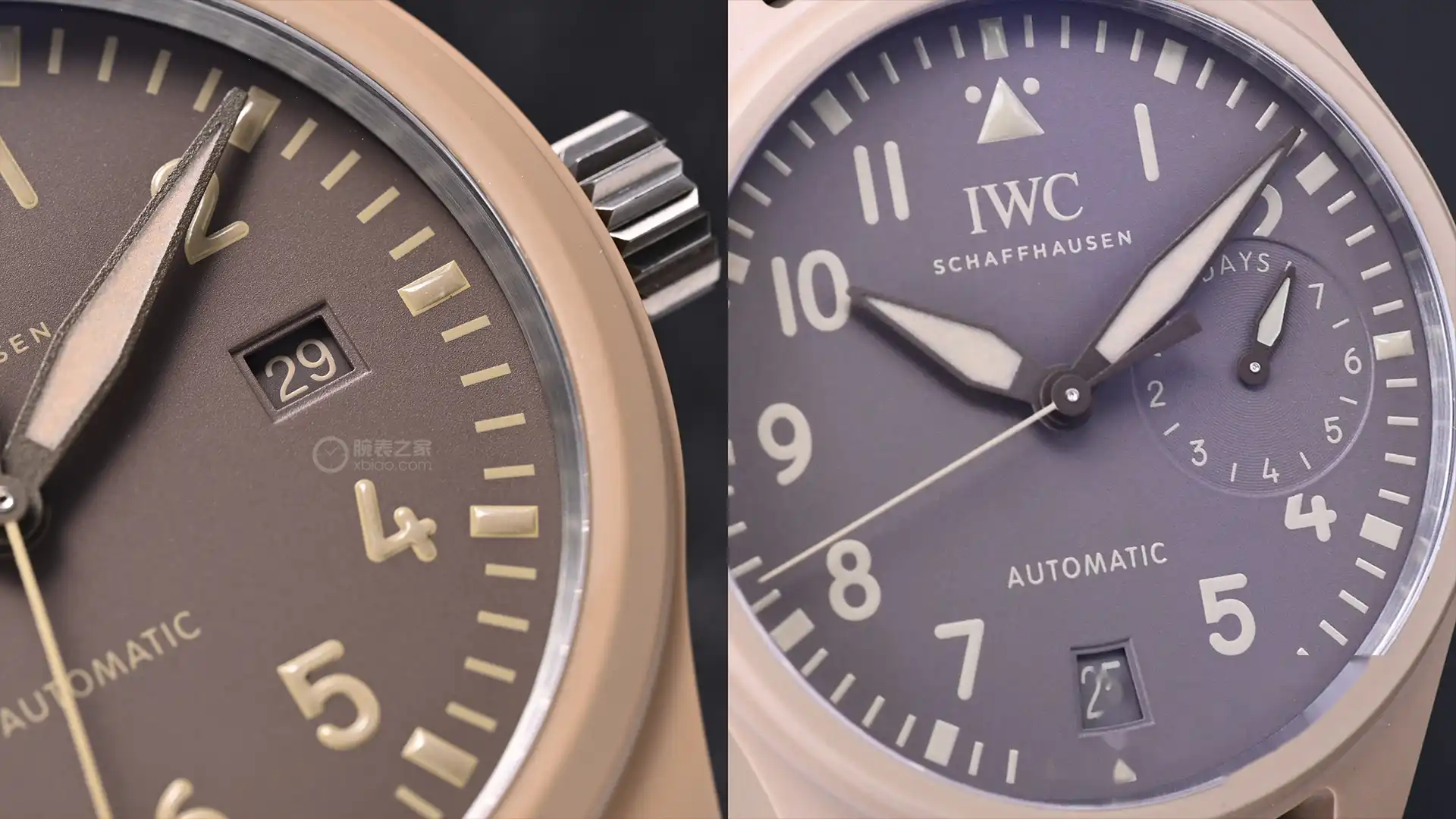 万国飞行员新作:莫哈维沙漠沙色陶瓷41mm,120小时动储,硬核户外风 | 奈斯探表 万国飞行员新作:莫哈维沙漠沙色陶瓷41mm,120小时动储,硬核户外风 | 奈斯探表
