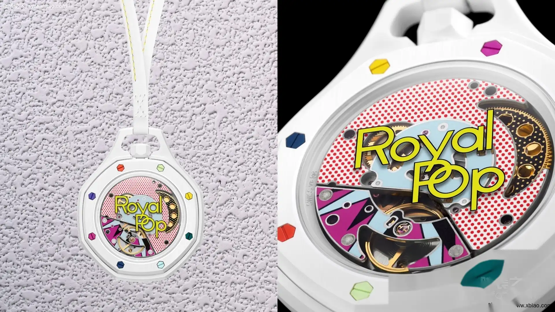 2950元起：AP×SWATCH Royal Pop全系8色解析，3点位表冠款带小秒盘贵200 | 奈斯探表