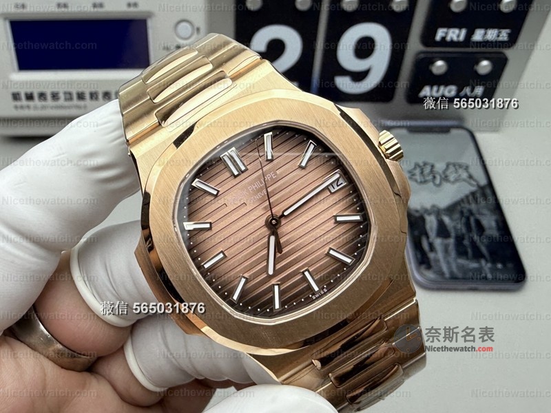 鹦鹉螺复刻选哪家?3K厂5711玫瑰金8.3mm超薄实测,佩戴舒适+功能全联动,谁戴谁真香 | 奈斯探表 鹦鹉螺复刻选哪家?3K厂5711玫瑰金8.3mm超薄实测,佩戴舒适+功能全联动,谁戴谁真香 | 奈斯探表