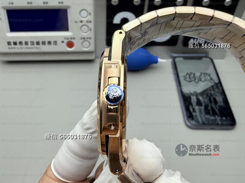 鹦鹉螺复刻选哪家?3K厂5711玫瑰金8.3mm超薄实测,佩戴舒适+功能全联动,谁戴谁真香 | 奈斯探表 鹦鹉螺复刻选哪家?3K厂5711玫瑰金8.3mm超薄实测,佩戴舒适+功能全联动,谁戴谁真香 | 奈斯探表
