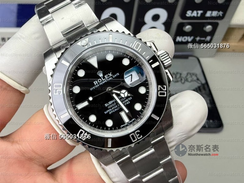 VS厂40mm黑水鬼经典二代,丹东3135机芯+155克配重,这质感真的能对标正品? | 奈斯探表 VS厂40mm黑水鬼经典二代,丹东3135机芯+155克配重,这质感真的能对标正品? | 奈斯探表