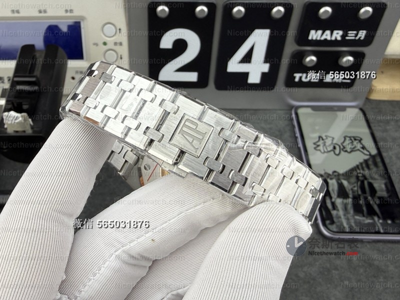 THB厂爱彼15407镂空复刻实测：一体镂空机芯，这款"骨架艺术品"真的顶！ | 奈斯探表