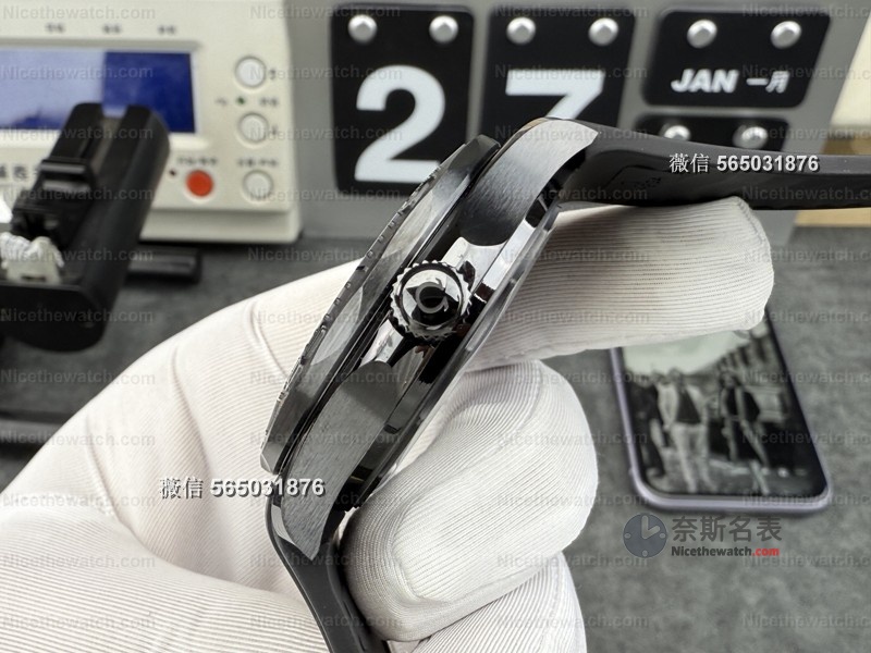 黑武士复刻选哪家？认准OR厂陶瓷滚珠+鱼鳞纹打磨，背透颜值吊打同级，细节狂魔闭眼入 | 奈斯探表