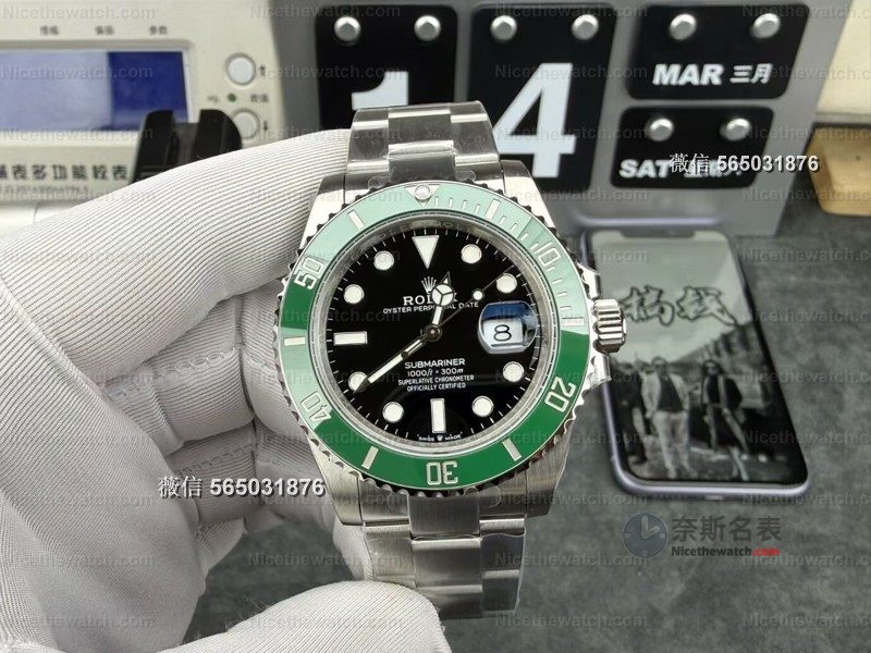 VS厂41mm绿水鬼实测：丹东3235机芯+70小时动力，这款复刻水鬼太香了！ | 奈斯探表