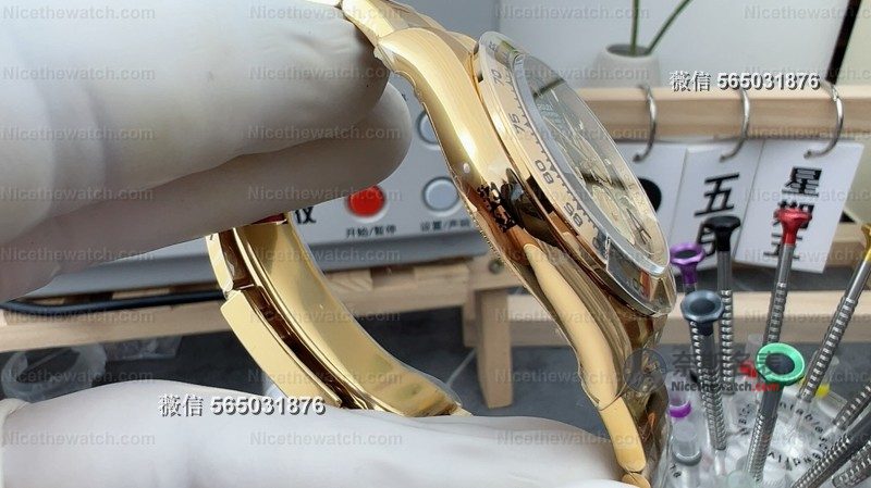 VS厂绿金迪V3实测：184克配重+丹东4131机芯，这款复刻迪太压手了！ | 奈斯探表