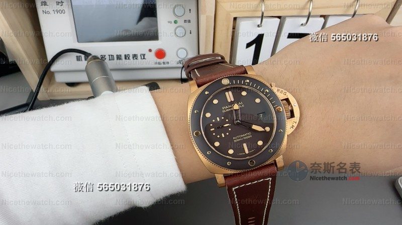 VS 厂沛纳海968 实测：P9010 机芯 + 氧化包浆，这款硬汉腕表太有味道了！ | 奈斯探表
