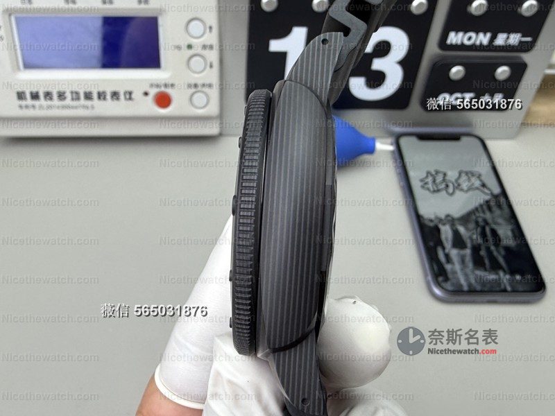 VS 厂沛纳海 1616 实测：碳纤维表壳 +P9010 机芯，这款大表径真的轻！ | 奈斯探表