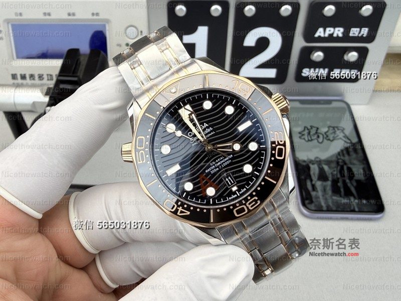 VS 厂海马 300 间玫瑰金实测:丹东 8800 机芯 +54 小时动力,看完再买不踩坑 | 奈斯探表 VS 厂海马 300 间玫瑰金实测:丹东 8800 机芯 +54 小时动力,看完再买不踩坑 | 奈斯探表