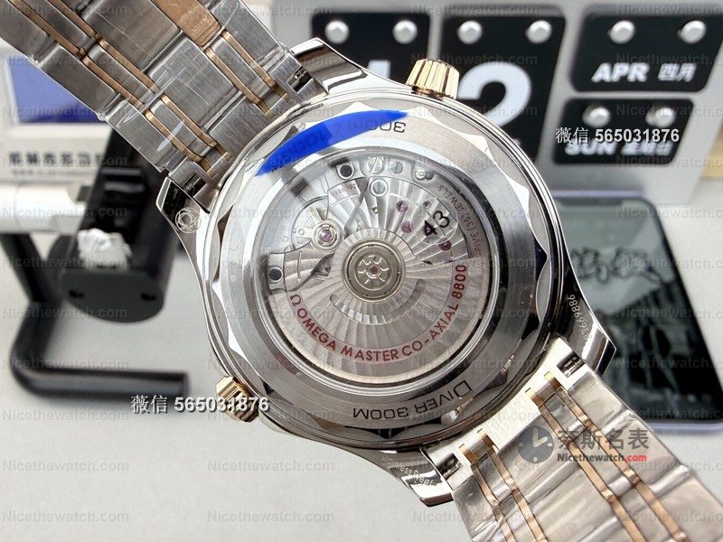 VS 厂海马 300 间玫瑰金实测:丹东 8800 机芯 +54 小时动力,看完再买不踩坑 | 奈斯探表 VS 厂海马 300 间玫瑰金实测:丹东 8800 机芯 +54 小时动力,看完再买不踩坑 | 奈斯探表