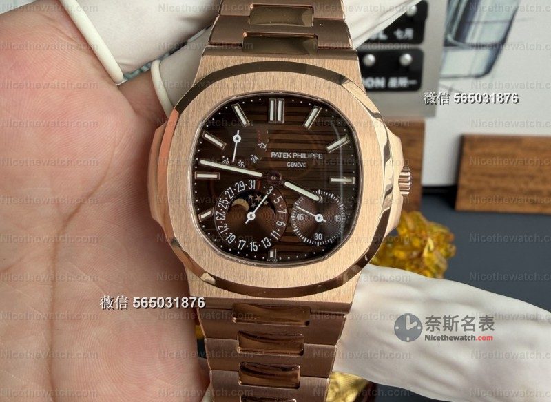 Umi厂鹦鹉螺 5712 实测:195 克配重 +240 一体机芯,这款金王太压手了! | 奈斯探表 Umi厂鹦鹉螺 5712 实测:195 克配重 +240 一体机芯,这款金王太压手了! | 奈斯探表
