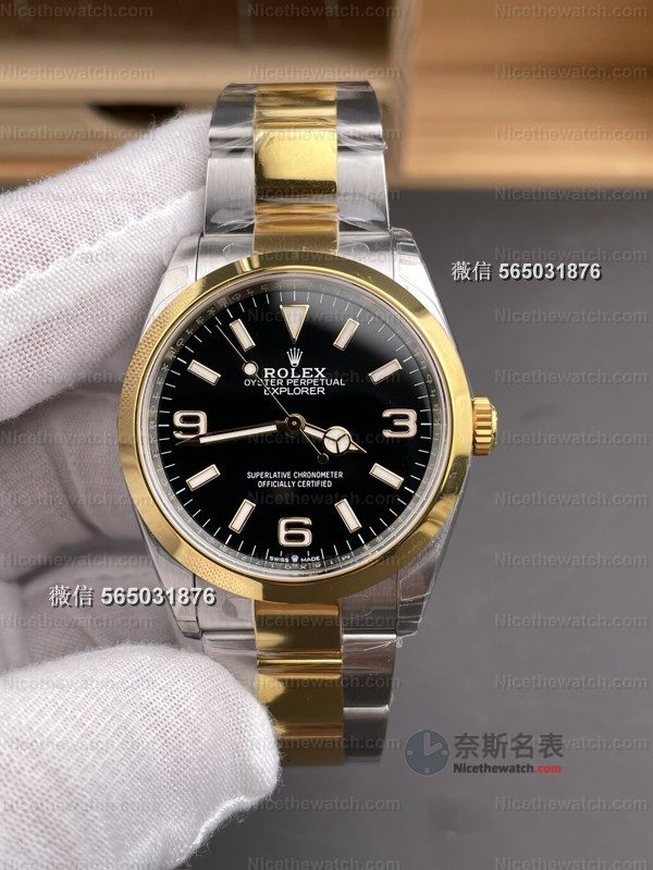 VS 厂探险家一代间金款实测:36mm 小表径 + 丹东 3230,这款小手腕专属太友好了! | 奈斯探表 VS 厂探险家一代间金款实测:36mm 小表径 + 丹东 3230,这款小手腕专属太友好了! | 奈斯探表